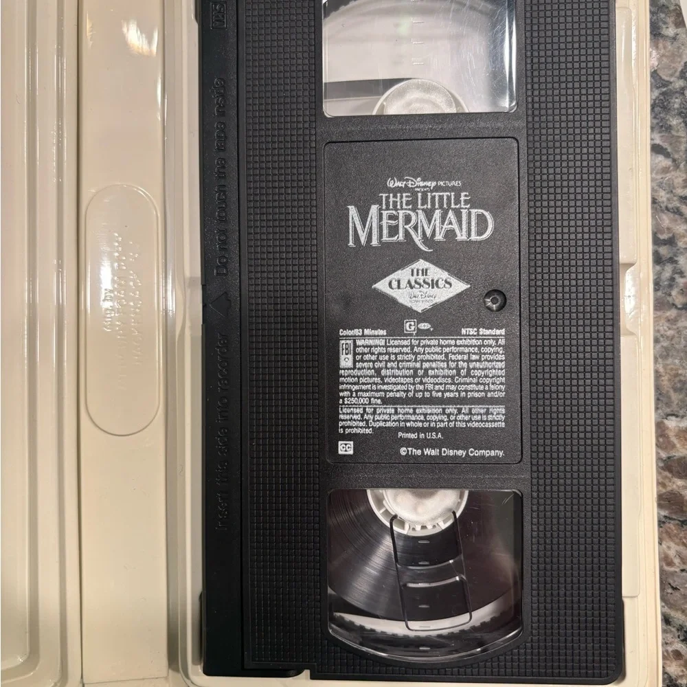 Little Mermaid VHS-Banned cover